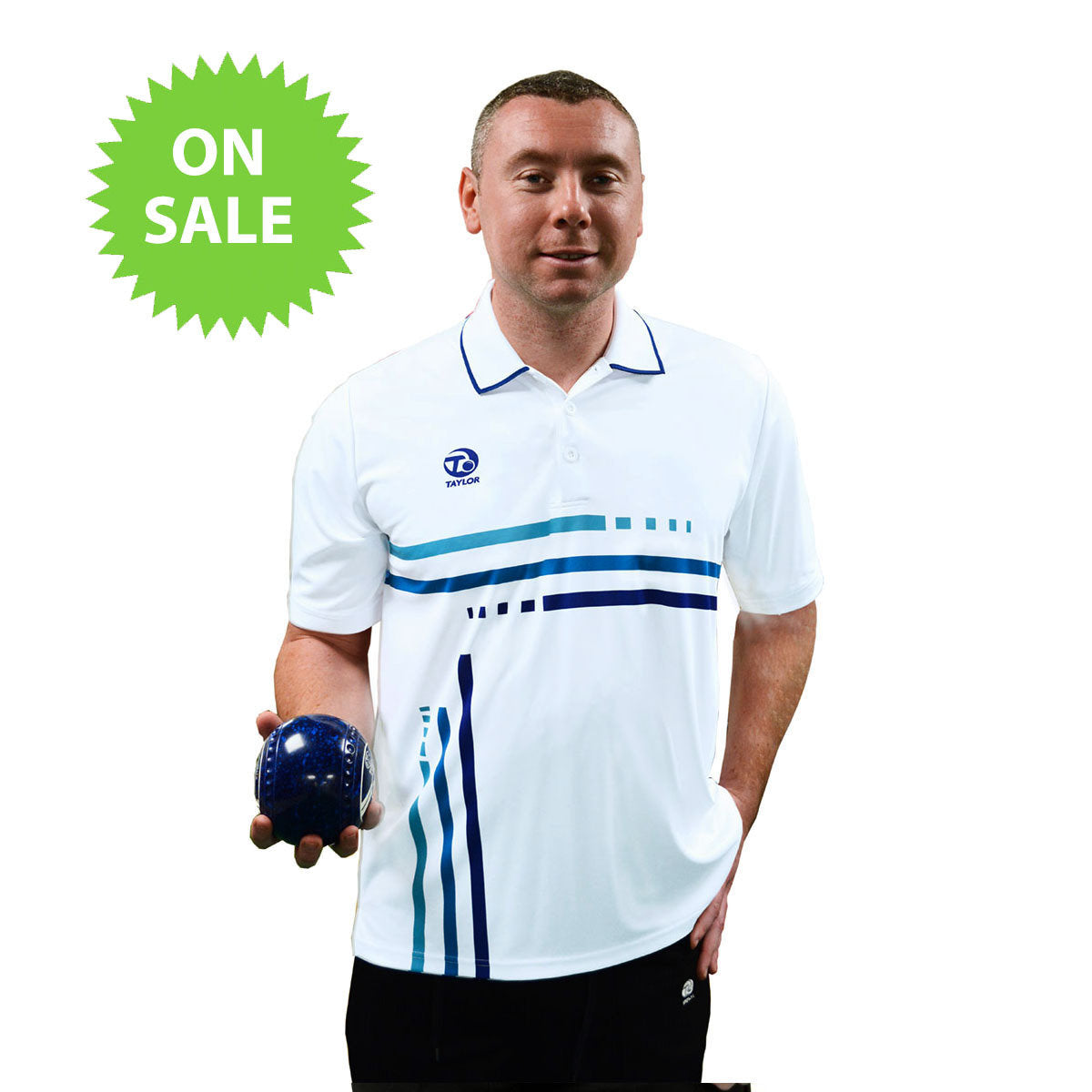 Taylor Bowls Skyline Polo XS, Small & Medium Only