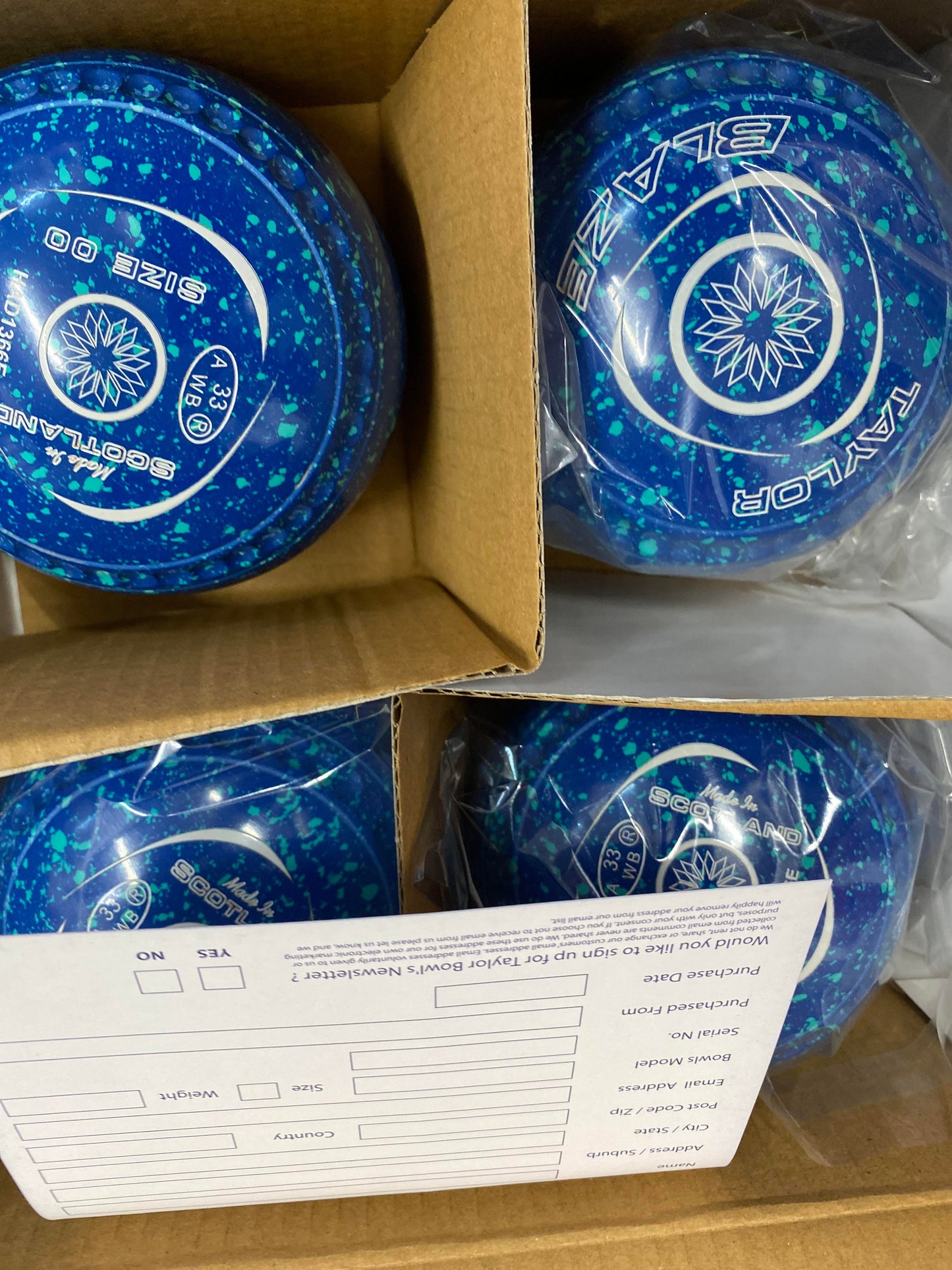 Taylor Blaze - Size 00