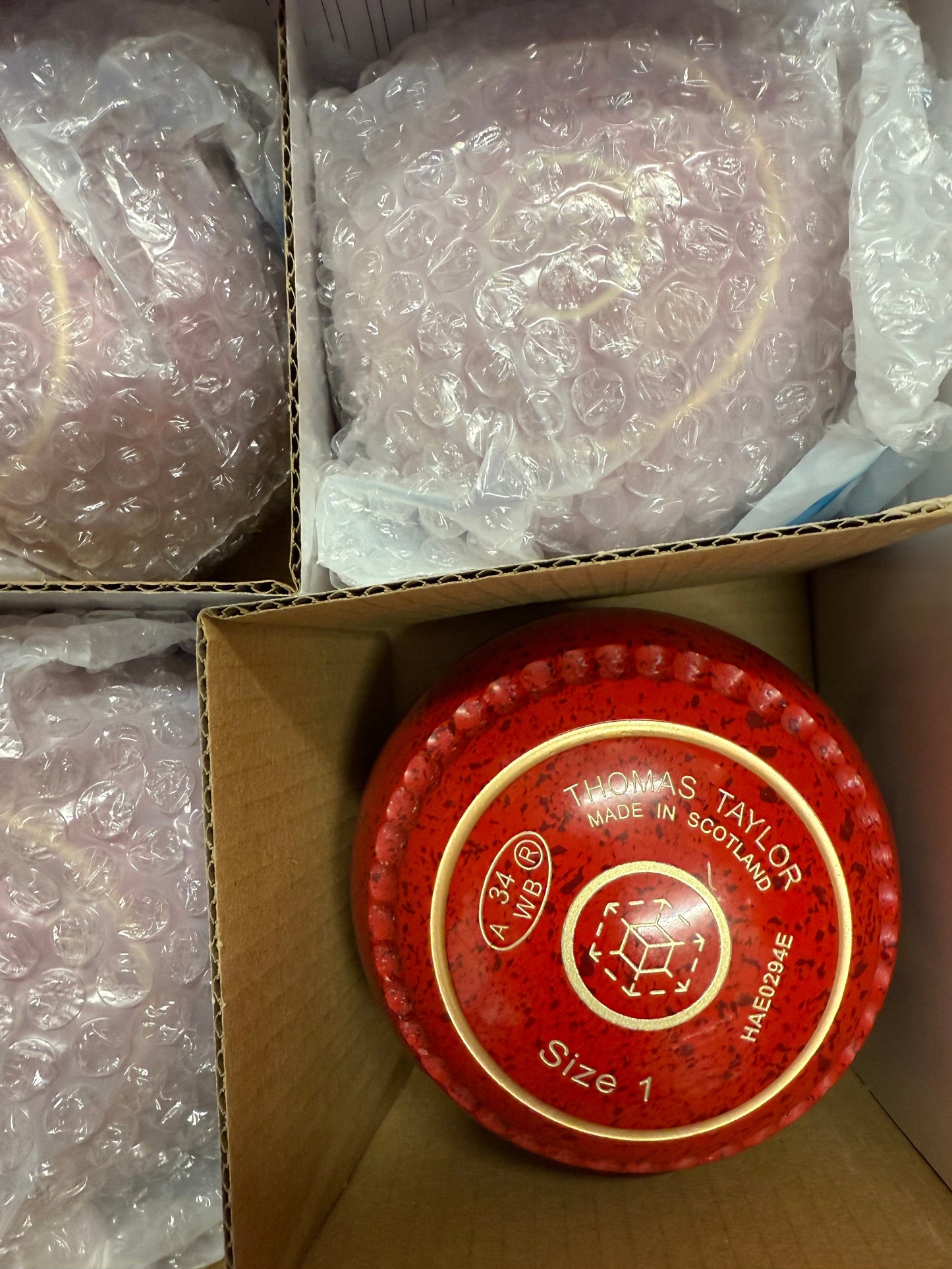 Taylor Ace Lawn Bowls Size 1 Xtreme Grip