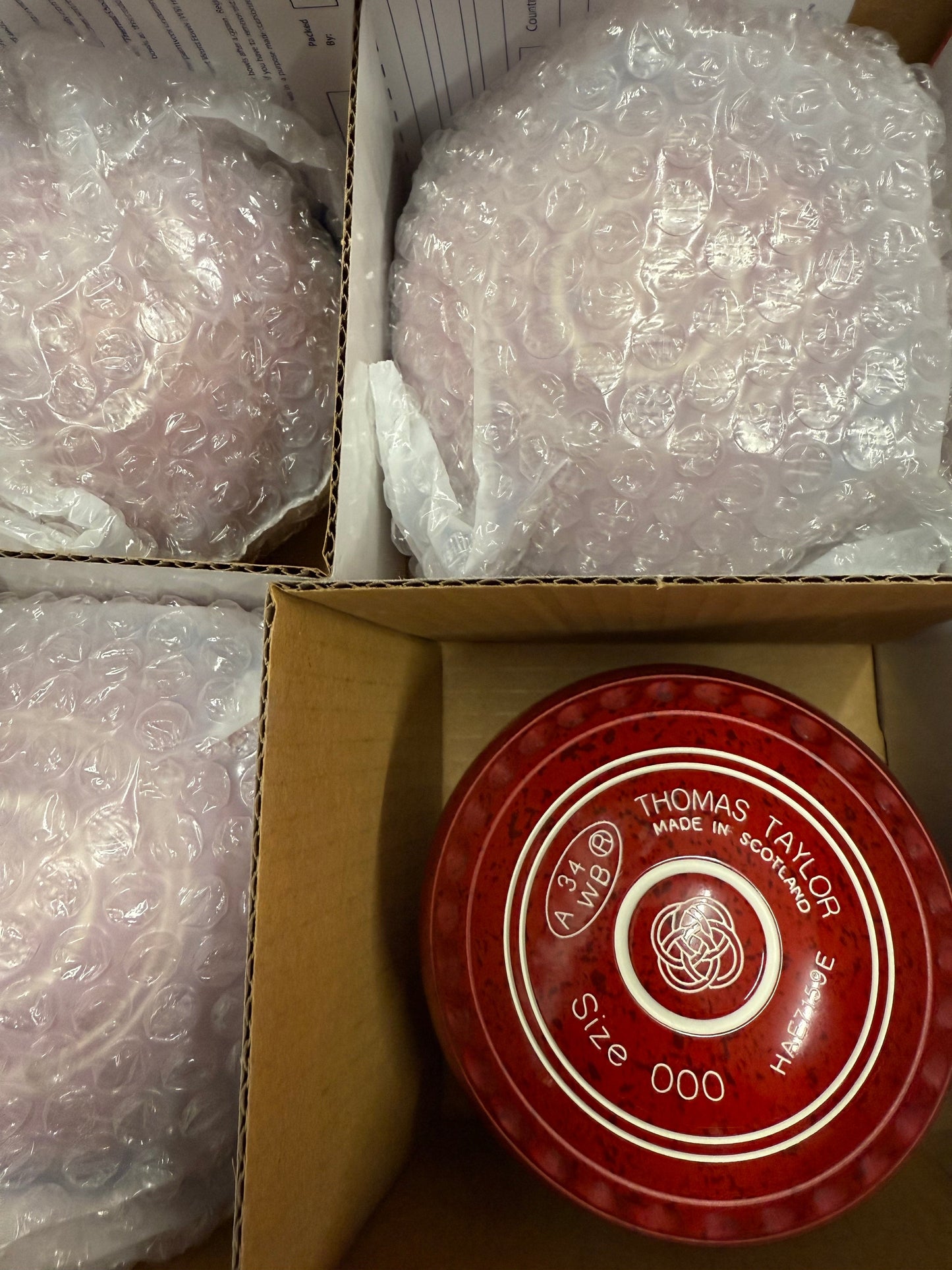 Taylor Ace Lawn Bowls Size 000 Pro Grip