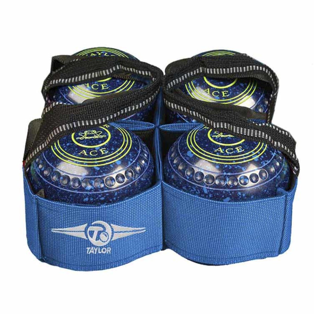 Taylor Bowls 4 Bowl Carriers Red, Black, Blue or Pink