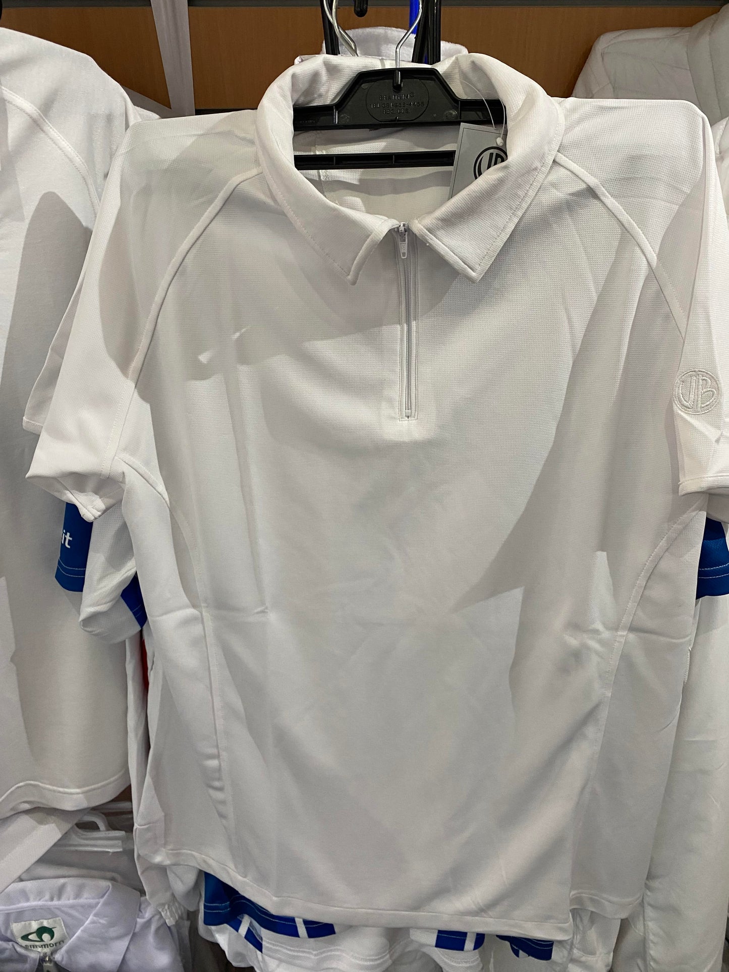 Spey Ladies Zipped White Bowls Blouse Size 16 & 18