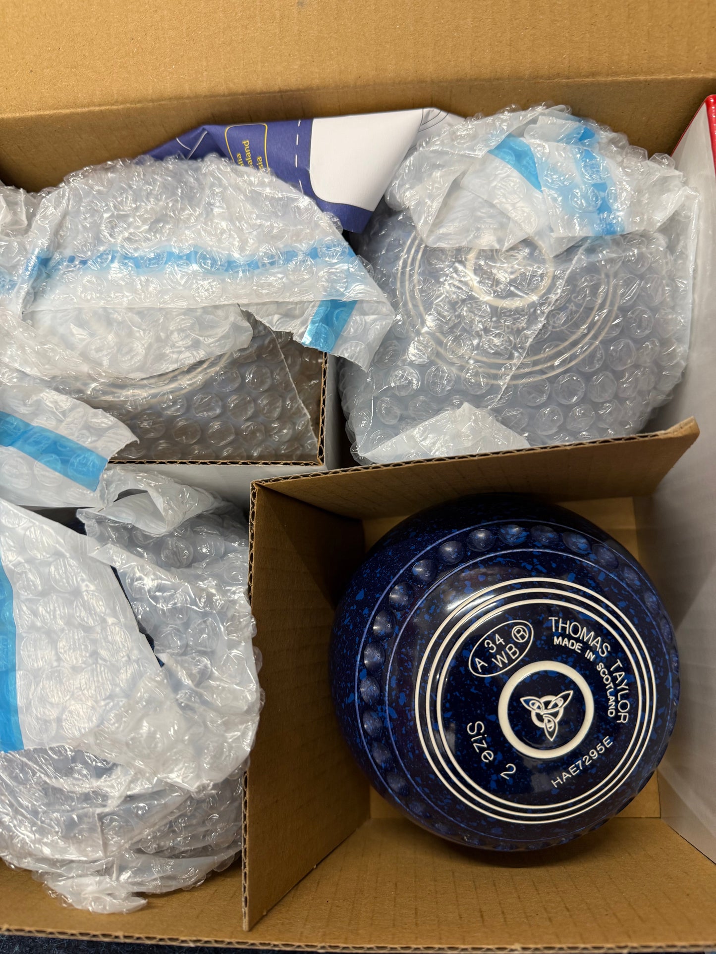 Taylor Ace Lawn Bowls Size 2 Pro Grip