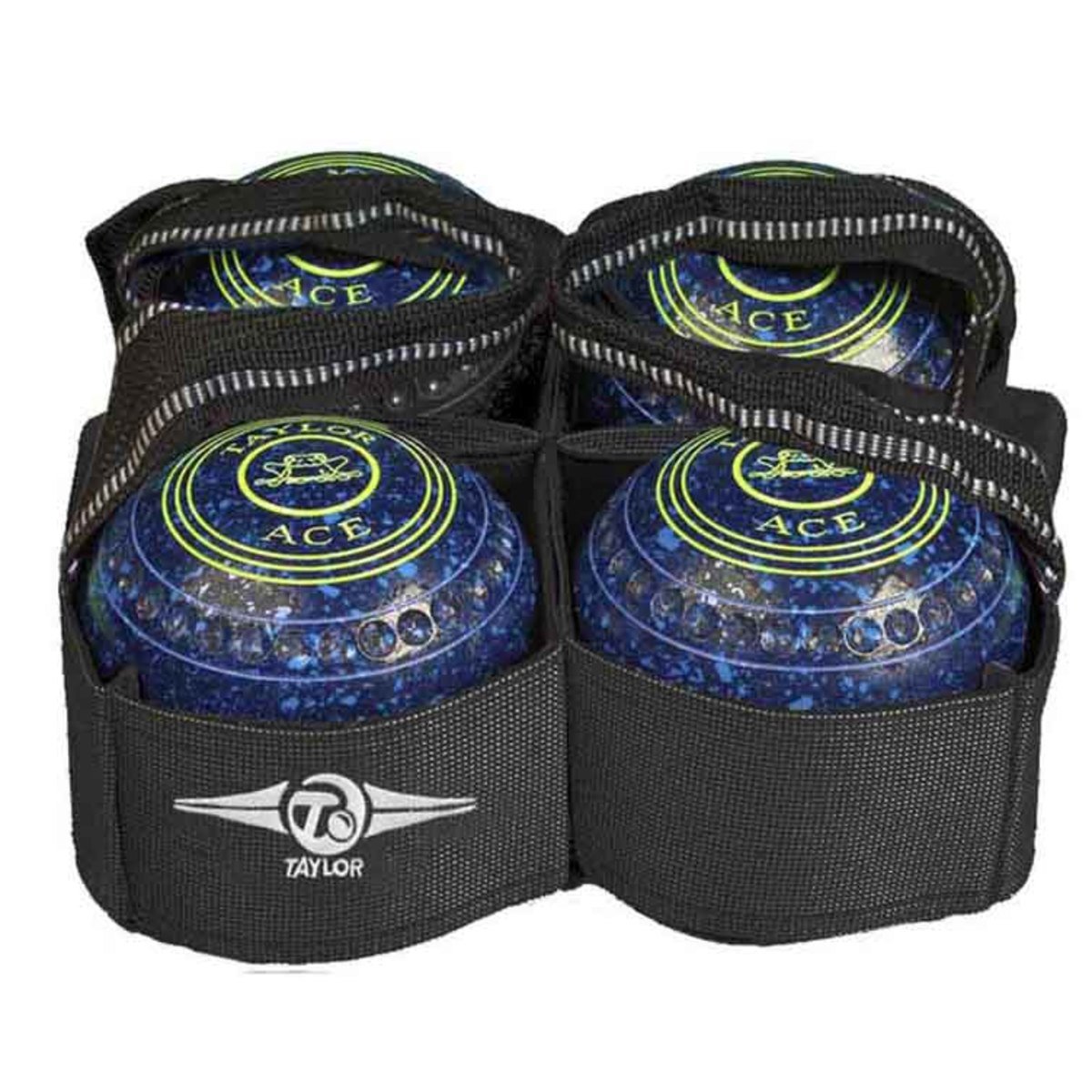 Taylor Bowls 4 Bowl Carriers Red, Black, Blue or Pink